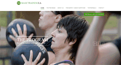 Desktop Screenshot of basictrainingla.com